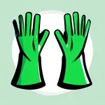 green gloves image